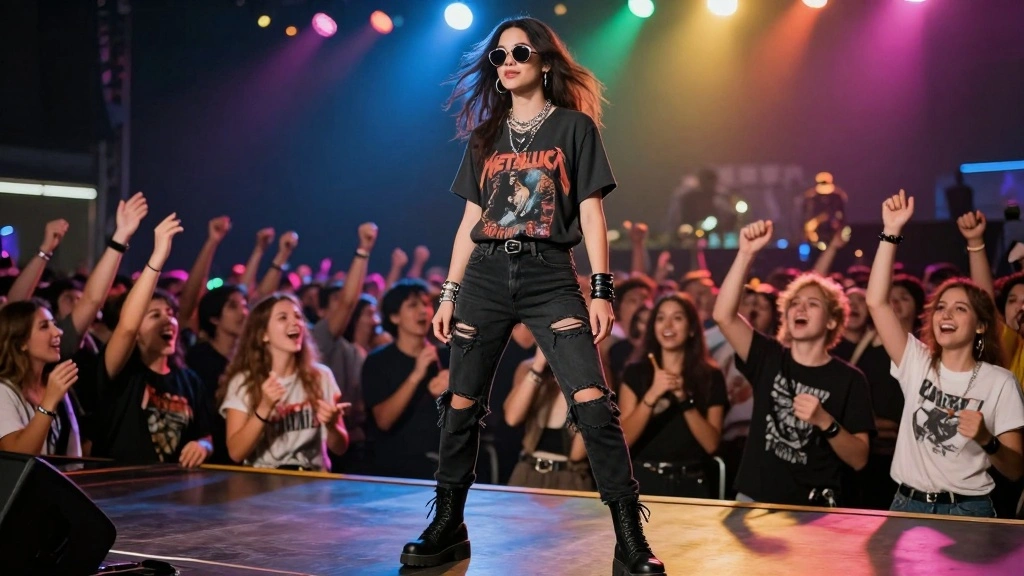 15 Metallica Concert Outfit Ideas For Women With Rock Edge