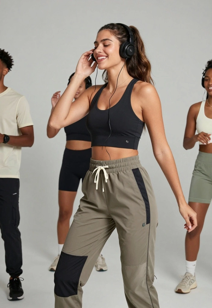 16 Concert Aesthetic Outfit Ideas For Women To Stand Out - 15. Chic Activewear 1