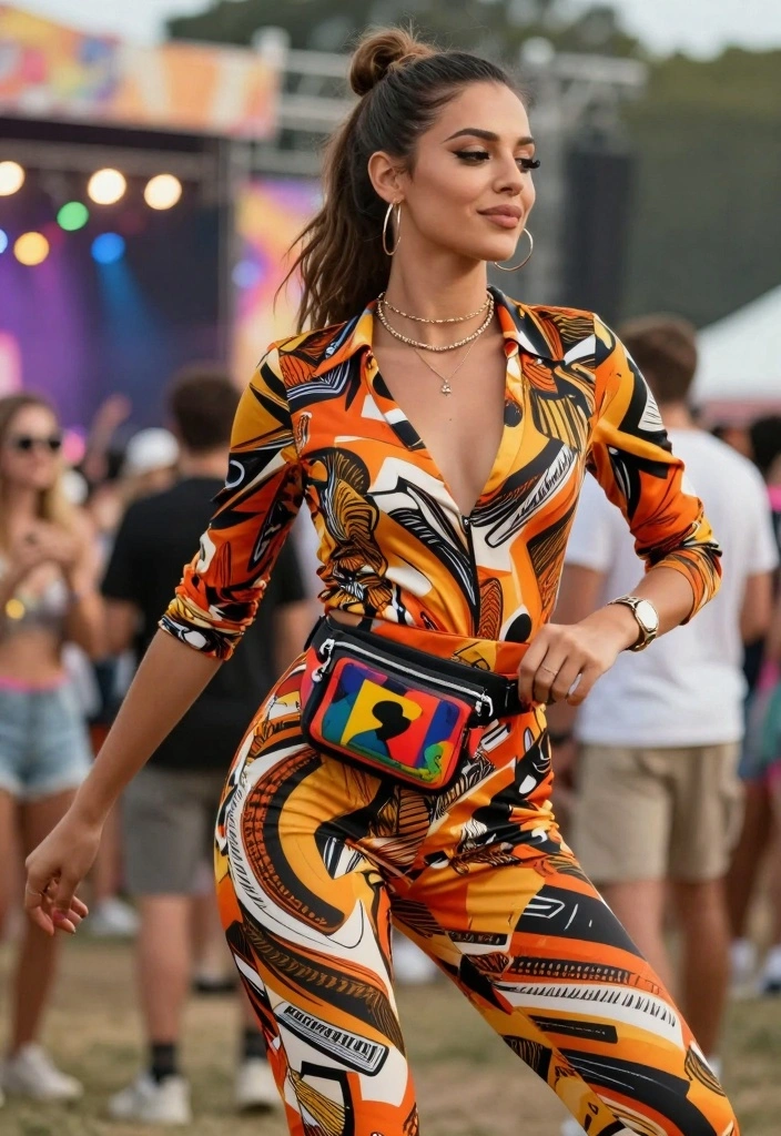 16 Concert Aesthetic Outfit Ideas For Women To Stand Out - 6. Chic Jumpsuits 1