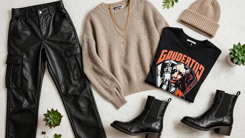 16 Leather Cargo Pants Outfit Ideas For Women With Edge