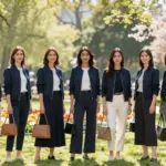 16 Navy Blue Jacket Outfit Ideas For Women With Polished Style