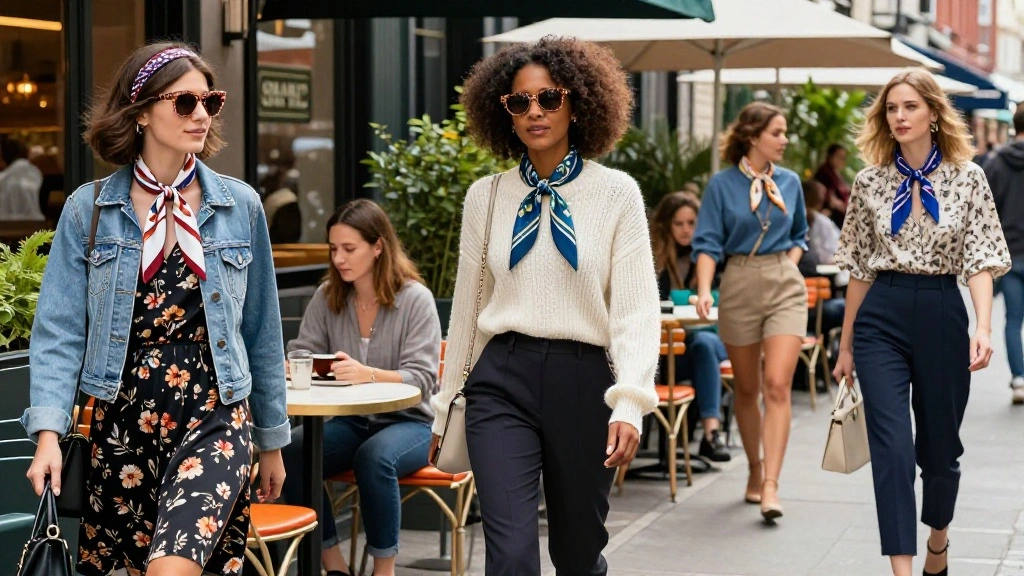 12 Mini Scarf Outfit Ideas for Women That Don't Look Flight Attendant