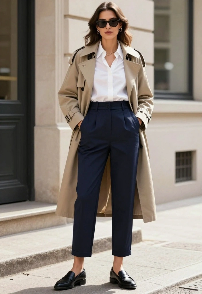 12 Parachute Pants Outfit Ideas for Women That Don't Look Like PJs - 10. Smart Casual Mix 1