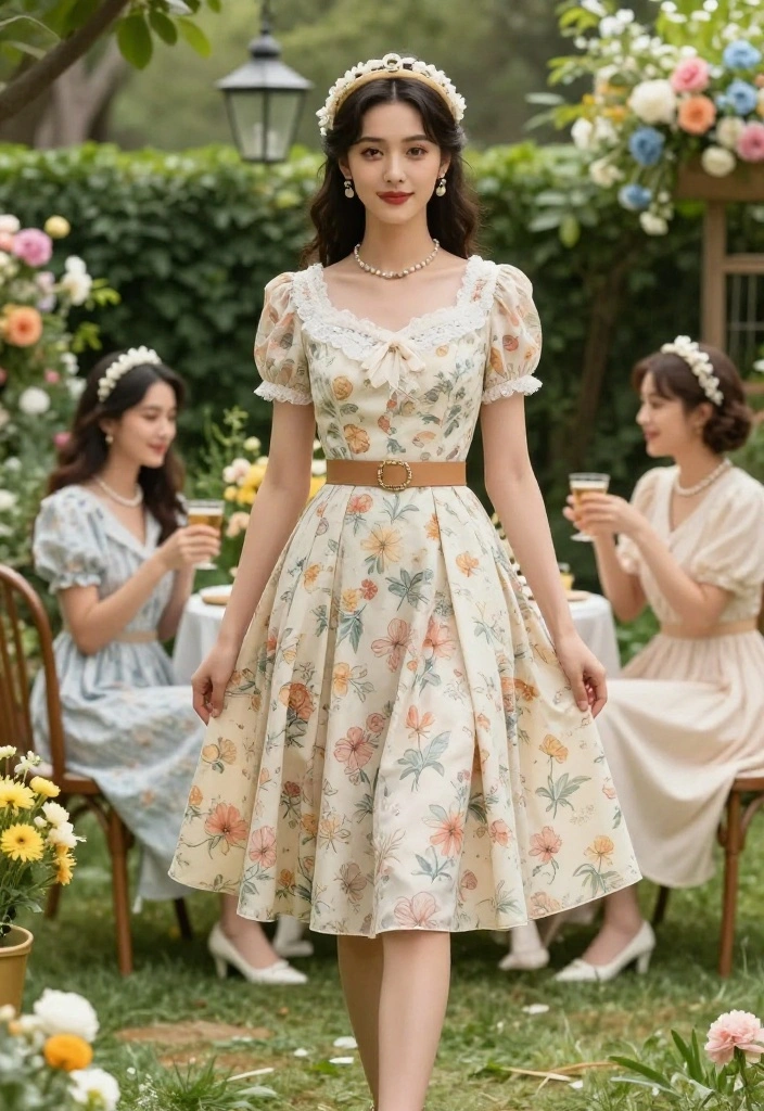 12 Simple Birthday Outfit Ideas for Women That Photograph Well - 9. Vintage-Inspired Look 1