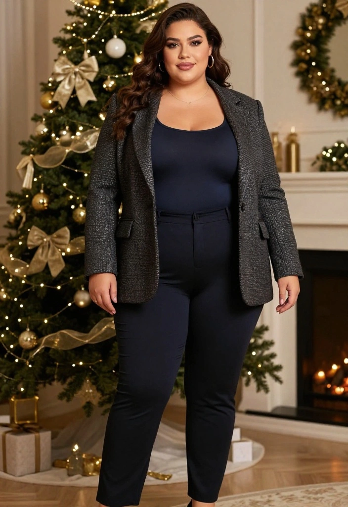 15 Birthday Outfit Winter Ideas for Women That Photograph Flat in Layers - 14. Dressed-Up Layers 1