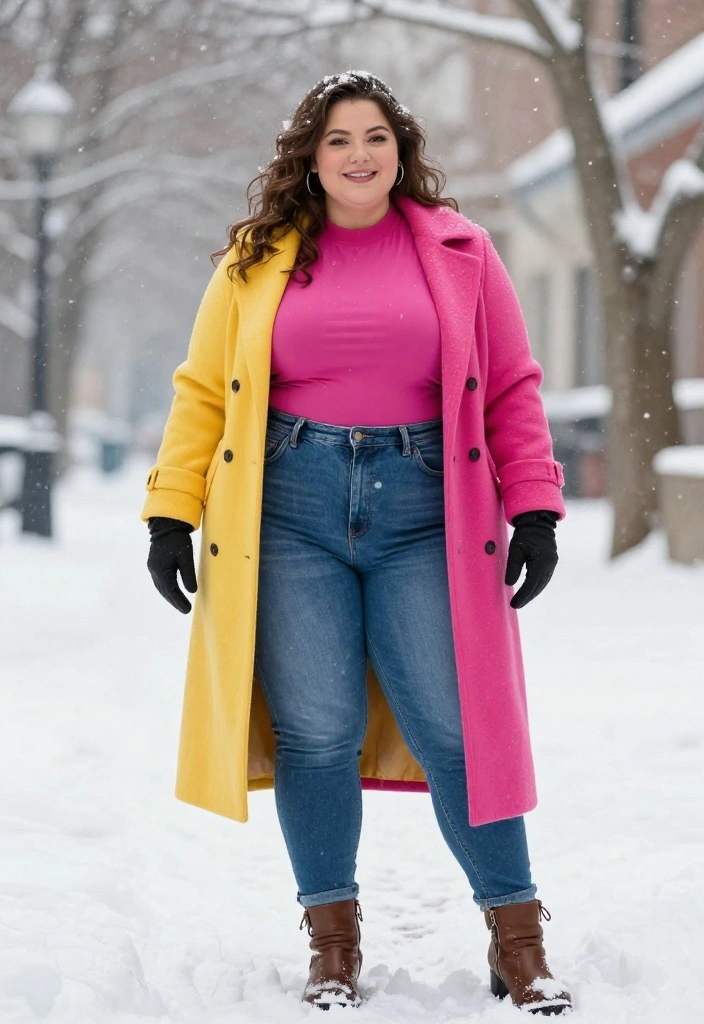 15 Birthday Outfit Winter Ideas for Women That Photograph Flat in Layers - 2. Statement Outerwear 1