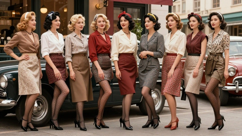 15 Vintage Stockings Ensembles for Women That Don't Look Costume-y